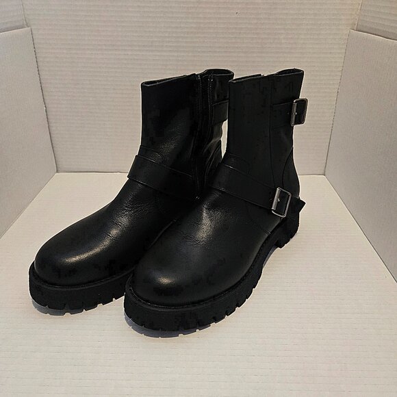 Steve Madden Women's Crusader Black Boots - Picture 1 of 9